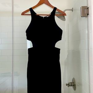 (BB Dakota) Black Cut Out Jumpsuit